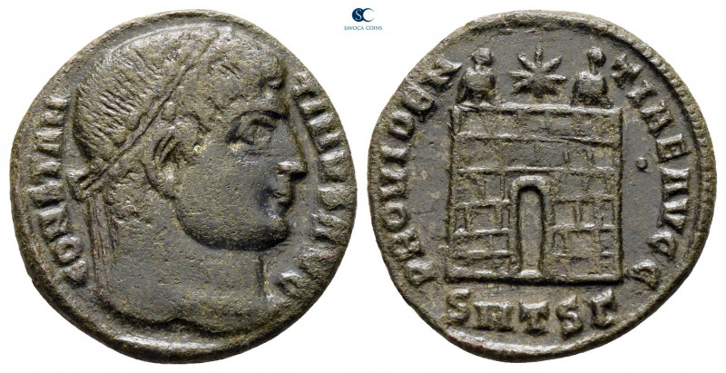 Constantine I the Great AD 306-337. Thessaloniki
Follis Æ

19 mm, 2,72 g

...