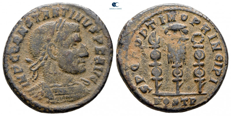 Constantine I the Great AD 306-337. Treveri
Follis Æ

21 mm, 4,33 g



ve...