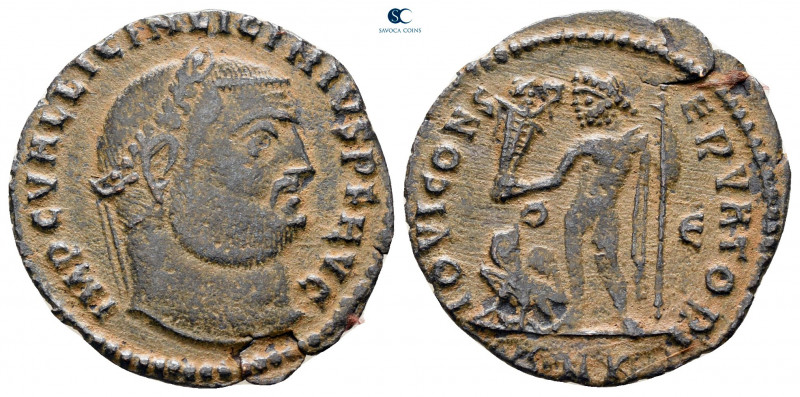 Licinius I AD 308-324. Cyzicus
Follis Æ

20 mm, 1,90 g



very fine


...