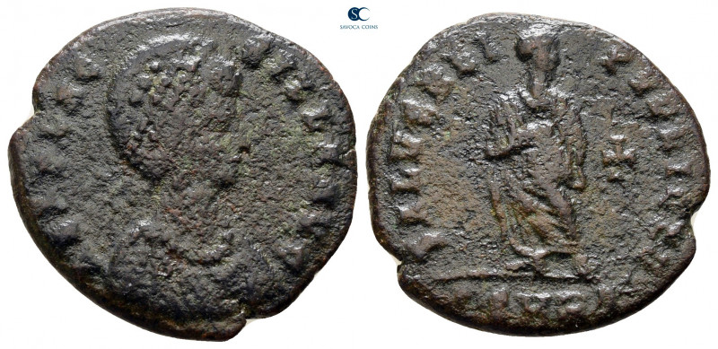 Aelia Flacilla AD 383-386. Heraclea
Follis Æ

22 mm, 4,47 g



fine