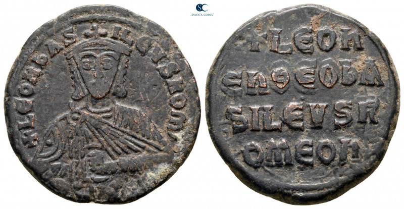 Leo VI the Wise AD 886-912. Constantinople
Follis Æ

26 mm, 7,41 g



ver...