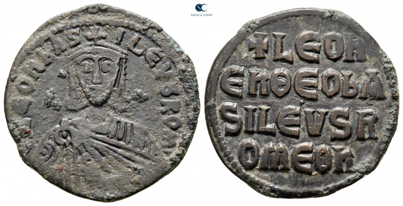 Leo VI the Wise AD 886-912. Constantinople
Follis Æ

26 mm, 5,46 g



ver...