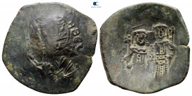 Alexius III Angelus-Comnenus AD 1195-1203. Constantinople. Trachy Æ