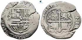 Spain.  AD 1556-1665. 2 Reales AR