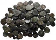 Lot of ca. 80 greek bronze coins / SOLD AS SEEN, NO RETURN!nearly very fine