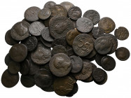 Lot of ca. 70 roman provincial bronze coins / SOLD AS SEEN, NO RETURN!very fine