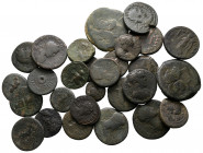 Lot of ca. 28 roman provincial bronze coins / SOLD AS SEEN, NO RETURN!nearly very fine