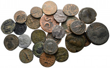 Lot of ca. 25 roman bronze coins / SOLD AS SEEN, NO RETURN!very fine
