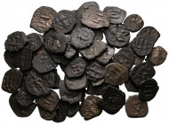 Lot of ca. 55 byzantine bronze coins / SOLD AS SEEN, NO RETURN!very fine