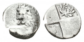 THRACE. Chersonesos. (Circa 386-338 BC). AR Hemidrachm. 2.14 g. 12.90 mm.