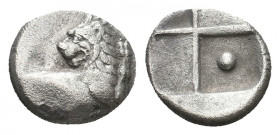 THRACE. Chersonesos. (Circa 386-338 BC). AR Hemidrachm. 2.36 g. 13.20 mm.