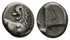 THRACE. Chersonesos. (Circa 386-338 BC). AR Hemidrachm. 2.06 g. 11.65 mm.