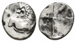 THRACE. Chersonesos. (Circa 386-338 BC). AR Hemidrachm. 2.11 g. 13.95 mm.