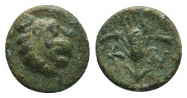 THRACE. Lysimacheia. (Circa 225-199/8 BC). Ae. 1.07 g. 10.80 mm.