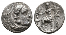 KINGS OF MACEDON. Alexander III 'the Great' (336-323 BC). AR Drachm. 3.65 g. 15.60 mm.