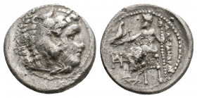 KINGS OF MACEDON. Alexander III 'the Great' (336-323 BC). AR Drachm. 3.69 g. 17.40 mm.