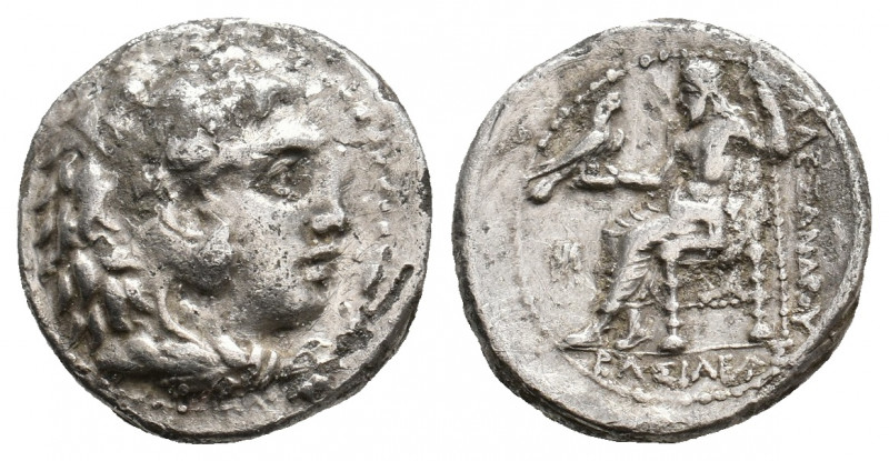 KINGS OF MACEDON. Alexander III 'the Great' (336-323 BC). AR Drachm. 3.73 g. 16 ...