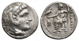 KINGS OF MACEDON. Alexander III 'the Great' (336-323 BC). AR Drachm. 3.91 g. 16.10 mm.
