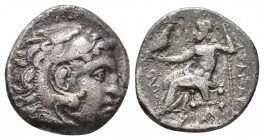 KINGS OF MACEDON. Alexander III 'the Great' (336-323 BC). AR Drachm. 3.95 g. 17.35 mm.