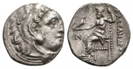 KINGS OF MACEDON. Alexander III 'the Great' (336-323 BC). AR Drachm. 4.06 g. 16.10 mm.