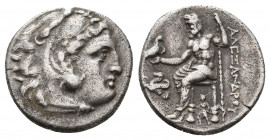 KINGS OF MACEDON. Alexander III 'the Great' (336-323 BC). AR Drachm. 4.09 g. 17.50 mm.