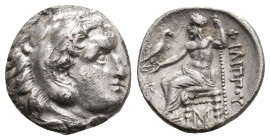 KINGS OF MACEDON. Philip III (Circa 323-317 BC). AR Drachm. 3.80 g. 16.60 mm.