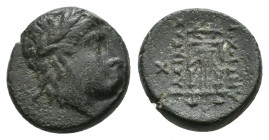 SELEUKID KINGDOM. Antiochos II (261-246 BC). Ae. 2.06 g. 12.50 mm.