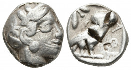 ATTICA. Athens (Circa 454-404 BC). AR Tetradrachm. 16.98 g. 20.3 mm.