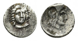 ASIA MINOR. Uncertain. (5th- 4th centuries BC).AR Hemiobol. 0.41 g. 8.1 mm.