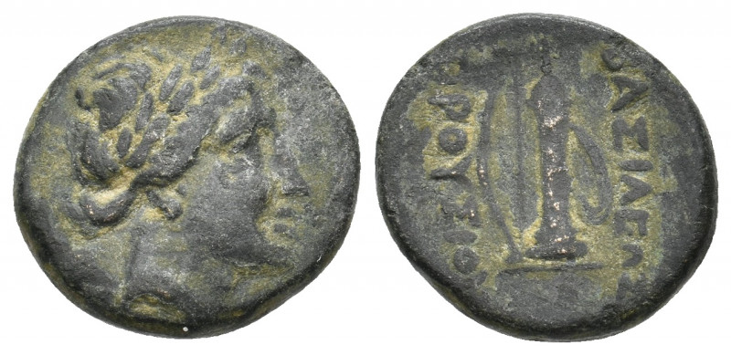 KINGS OF BITHYNIA. Prusias I Chloros (Circa 230-182 BC). Ae. 4.45 g. 17.45 mm.