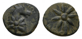 PONTOS. Uncertain. (Circa 130-100 BC). Ae. 1.52 g. 10.9 mm.