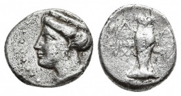 PONTOS. Amisos. (Late 5th-4th century BC). AR Drachm. 5.45 g. 17 mm.