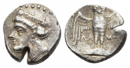 Pontos. Amisos (Late 5th-4th century BC). AR Drachm. 5.76 g. 18 mm.