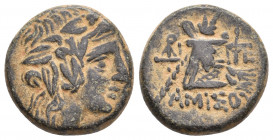 PONTOS. Amisos. (Circa 105-90 or 90-85 BC). Ae. 8.14 g. 19.40 mm.