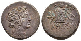 PONTOS. Amisos. (Circa 105-90 or 90-85 BC). Ae. 8.91 g. 20.90 mm.