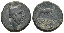 PONTOS Amisos. (Circa 100-95 or 80-70 BC). Ae. 11.35 g. 23.7 mm.