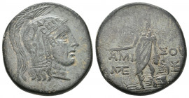 PONTOS Amisos. (Circa 100-95 or 80-70 BC). Ae. 18.56 g. 29.40 mm.