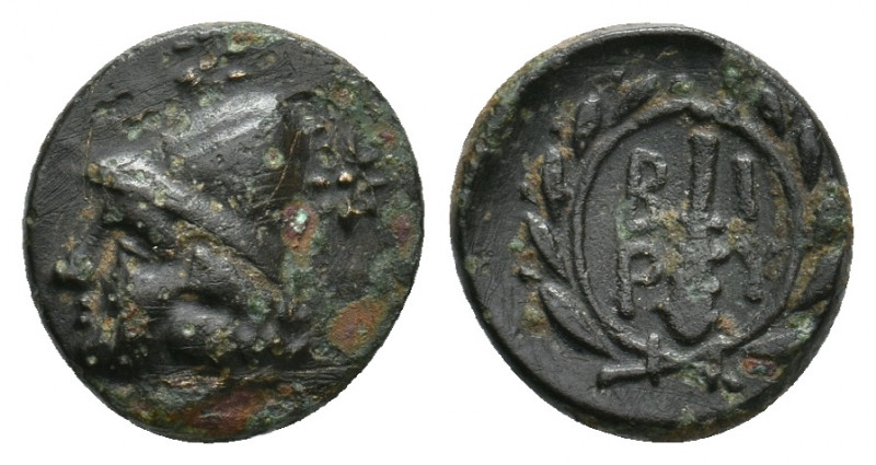 TROAS. Birytis. (4th-3rd centuries BC). Ae. 1.44 g. 11.65 mm.