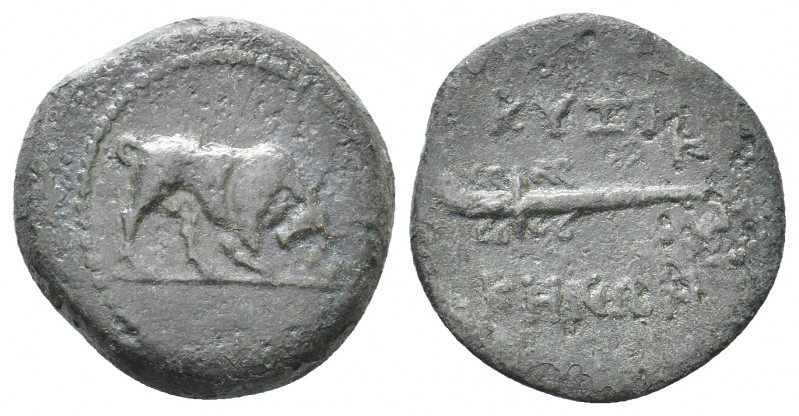 MYSIA. Kyzikos. (2nd-1st centuries BC). Ae. 10.63 g. 25.05 mm.