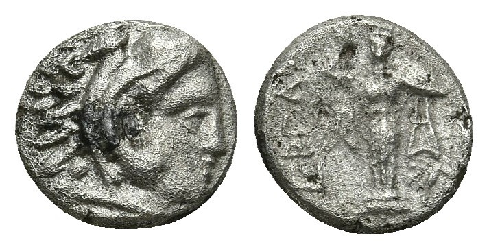 MYSIA. Pergamon. (Circa 310-282 BC). AR Diobol. 1.33 g. 10.1 mm.