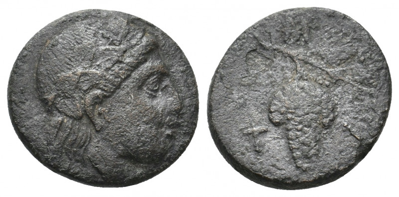 AEOLIS. Temnos. (300-250 BC). Ae. 3.67 g. 17.55 mm.