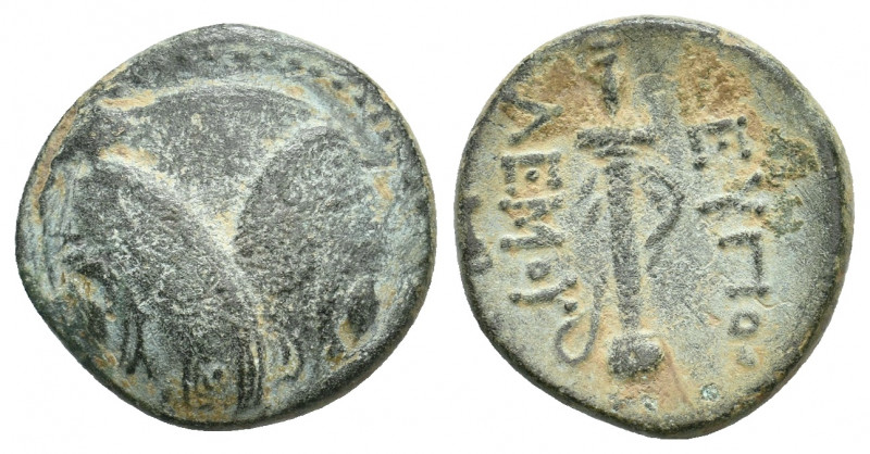 CARIA. Mylasa. Eupolemos. (Circa 295-280 BC). Ae. 3.99 g. 17.85 mm.