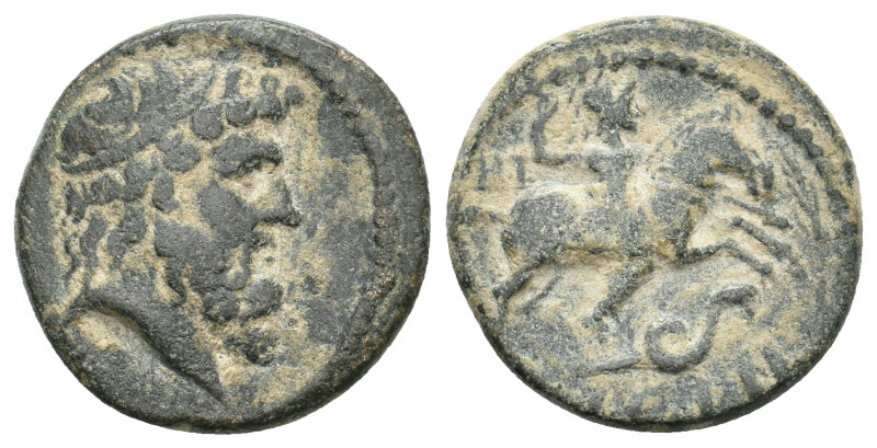 PISIDIA. Isinda. (2nd-1st centuries BC). Ae. 5.17 g. 19.75 mm.