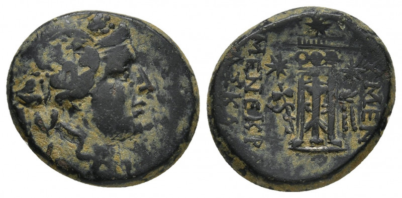 PHRYGIA. Eumeneia. (Circa 133-30 BC). Ae. 8.73 g. 21.3 mm.