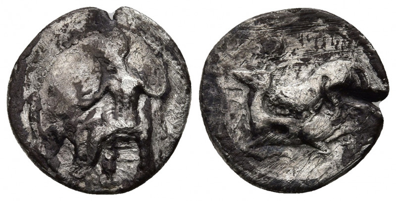 CILICIA. Tarsos. Mazaios (Satrap of Cilicia, 361/0-334 BC). AR Stater. 10.1 g. 2...