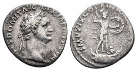 DOMITIAN, 81-96 AD. AR, Denarius. Rome. 2.96 g. 18.30 mm.