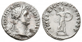 DOMITIAN, 81-96 AD. AR, Denarius. Rome. 3.30 g. 18.45 mm.