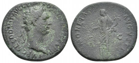 DOMITIAN, 81 – 96 AD. AE, As. Rome. 10.47 g. 28.45 mm.