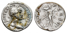 HADRIAN, 117-138 AD. AR, Denarius. Rome. 3.13 g. 18.7 mm.