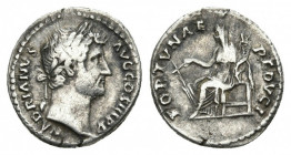 HADRIAN, 117-138 AD. AR, Denarius. Rome. 3.03 g. 17 mm.